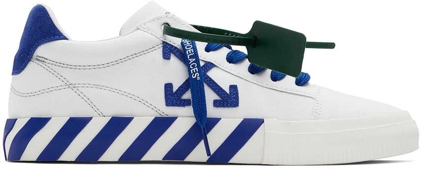 off white vulcanized low blue