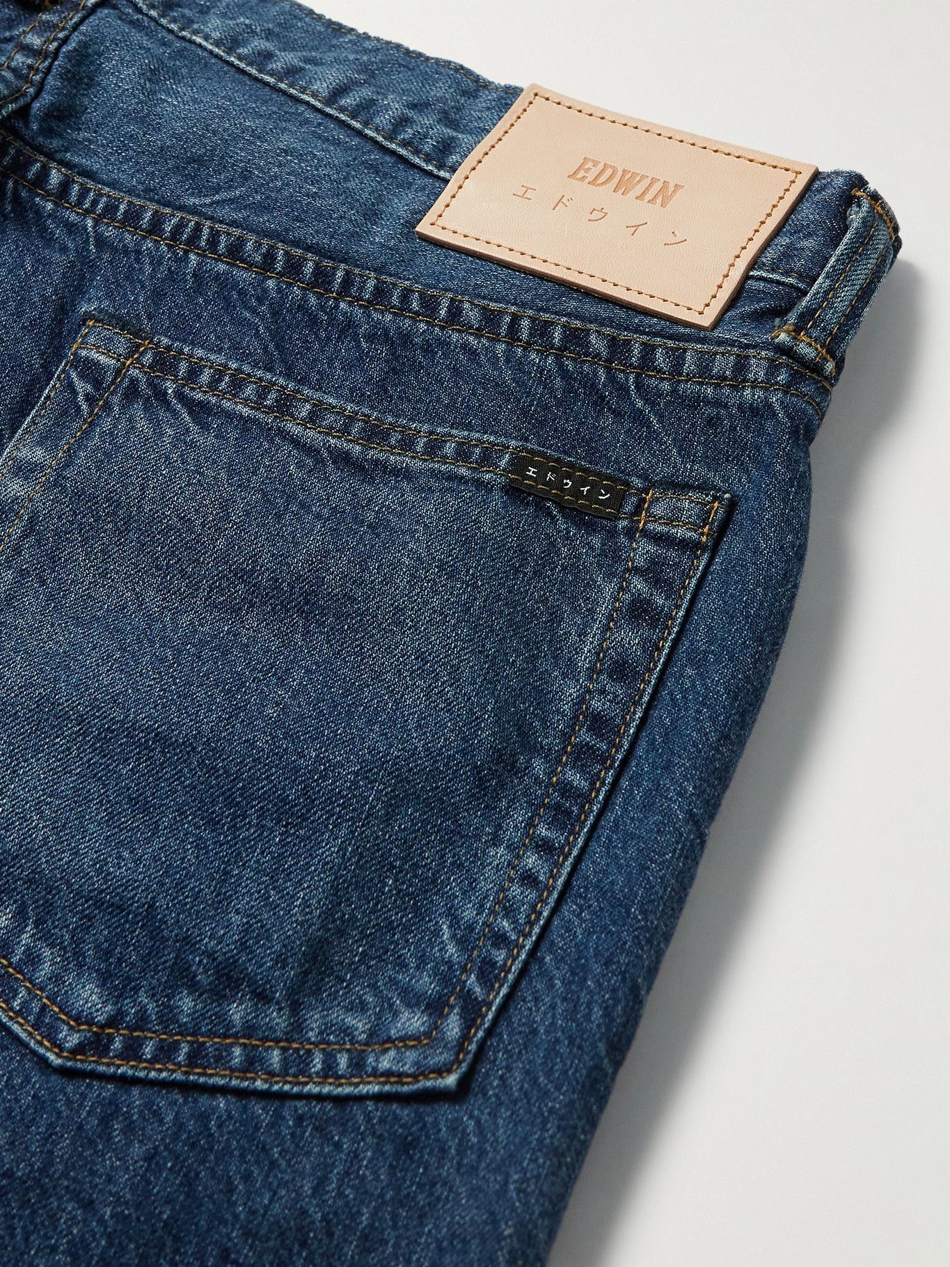 EDWIN - Straight-Leg Selvedge Jeans - Blue Edwin