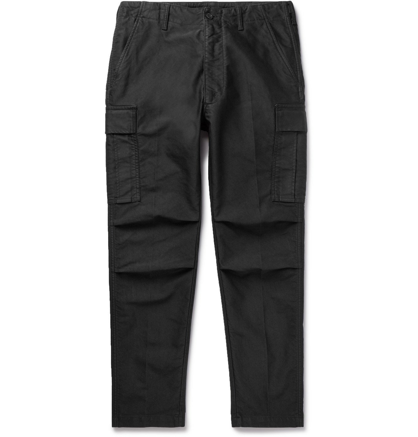 TOM FORD - Slim-Fit Cotton Cargo Trousers - Black TOM FORD