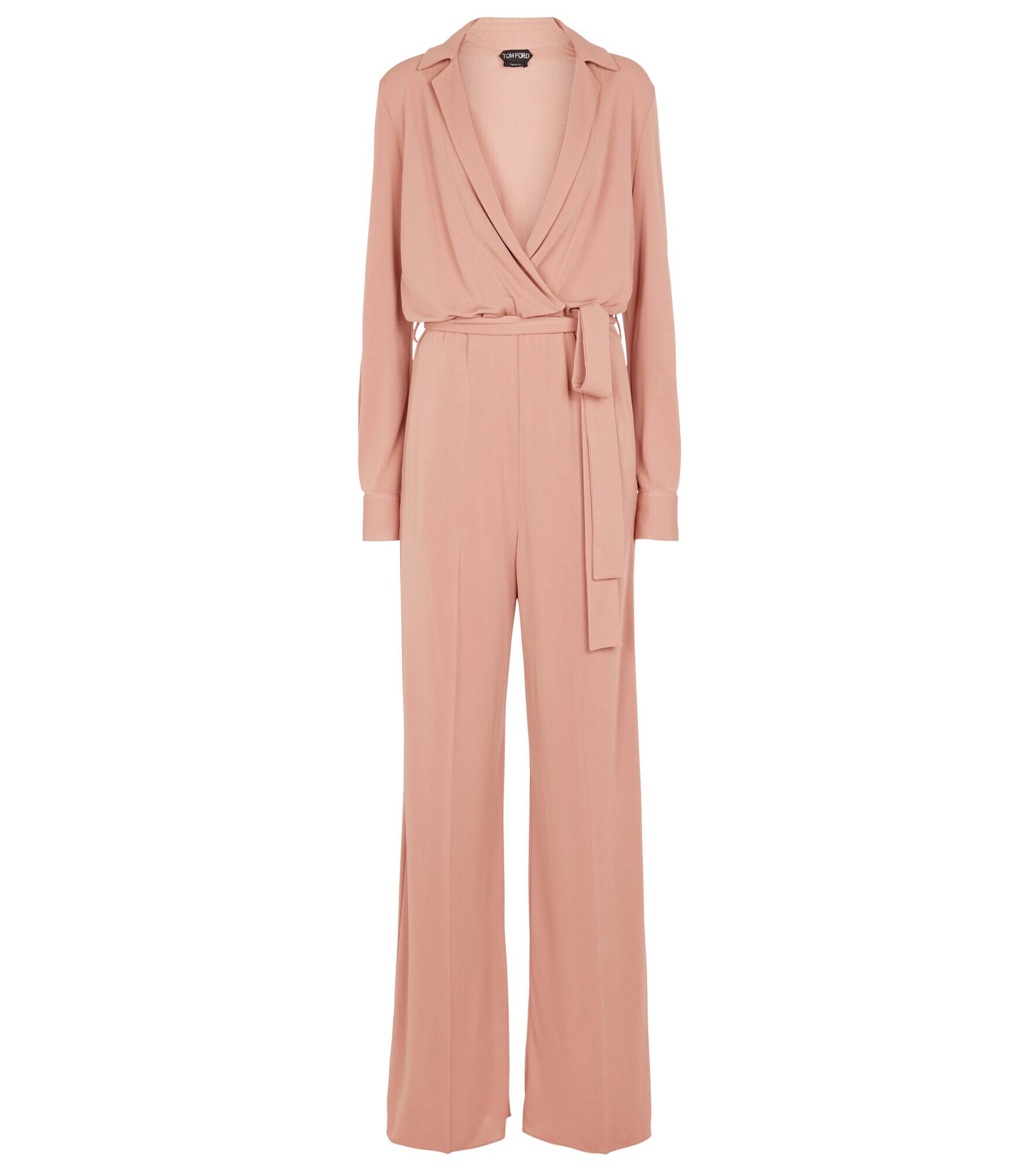 Tom Ford Belted crêpe jumpsuit TOM FORD