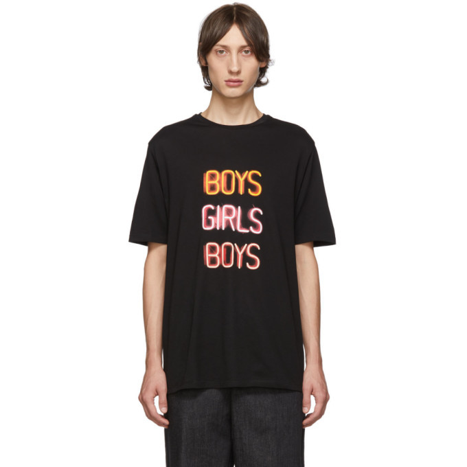 Neil Barrett Black Boys Girls Boys T-Shirt Neil Barrett