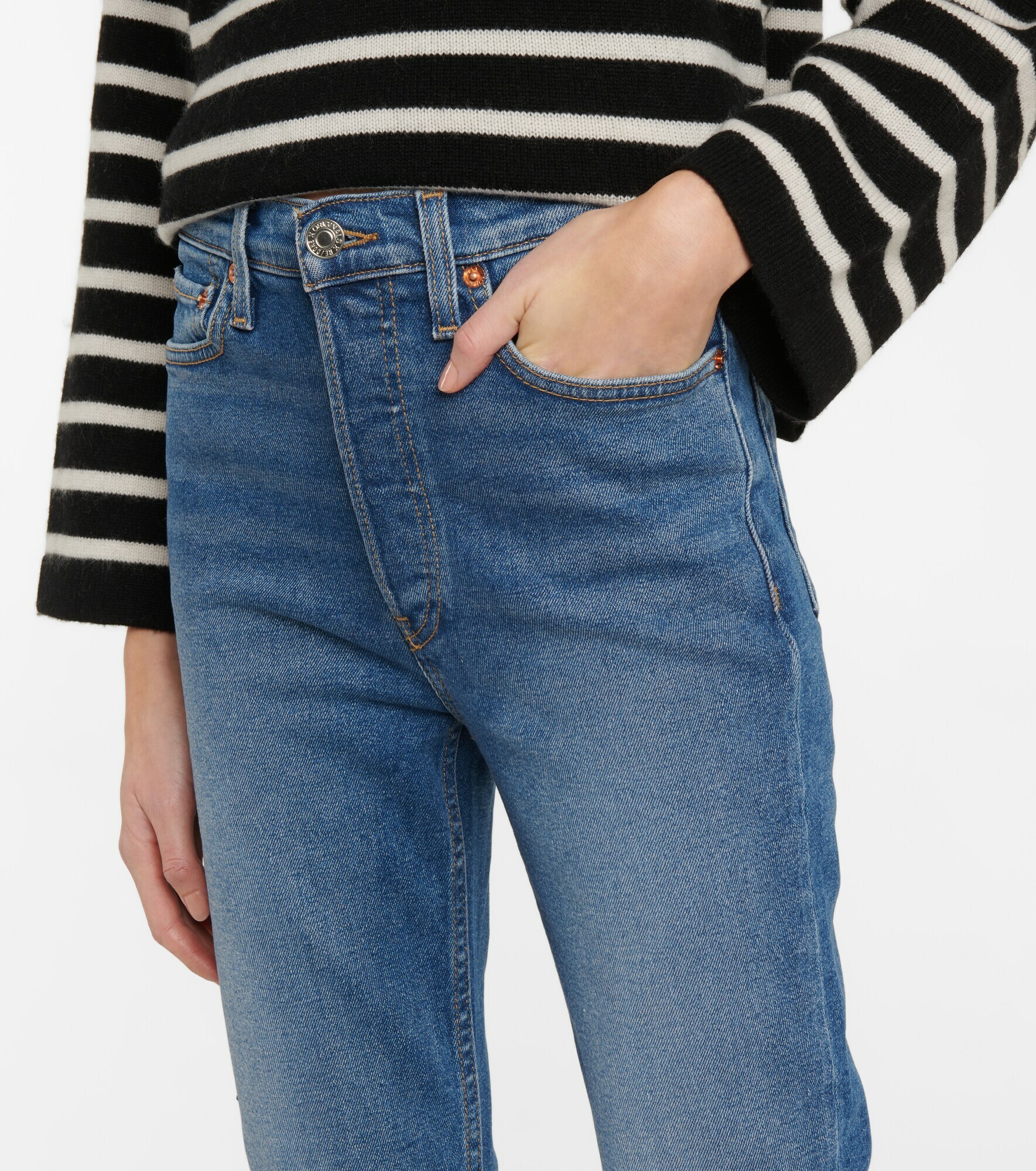 Re/Done - 90s high-rise skinny jeans Re/Done