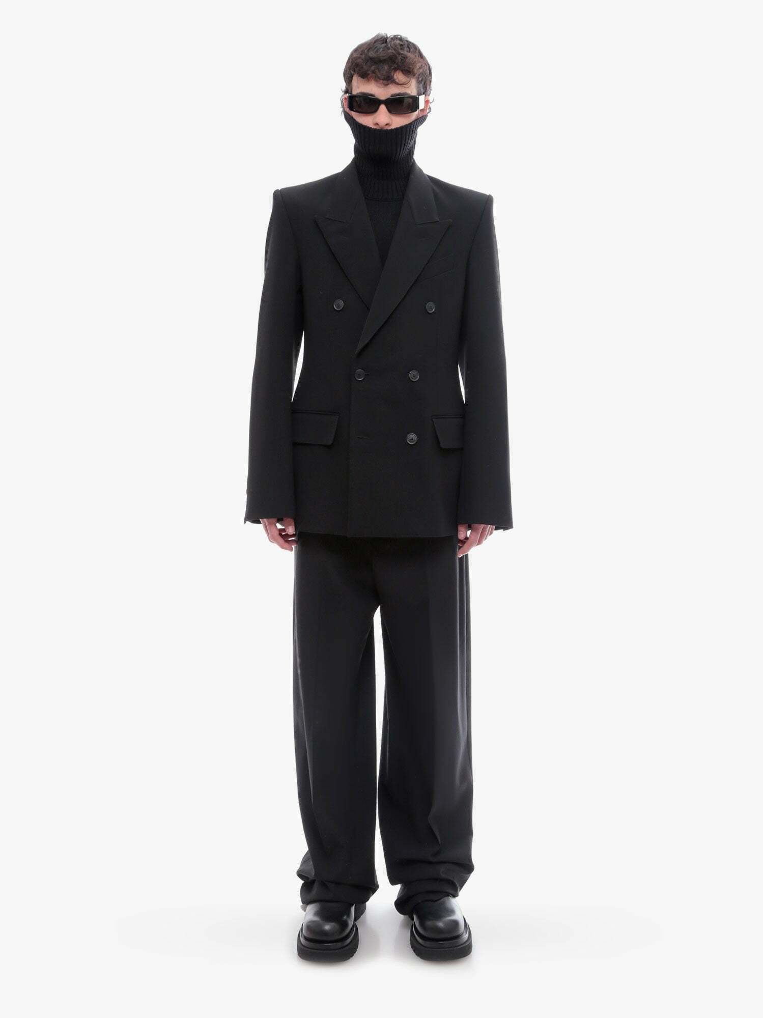 Balenciaga Blazer Black Mens Balenciaga