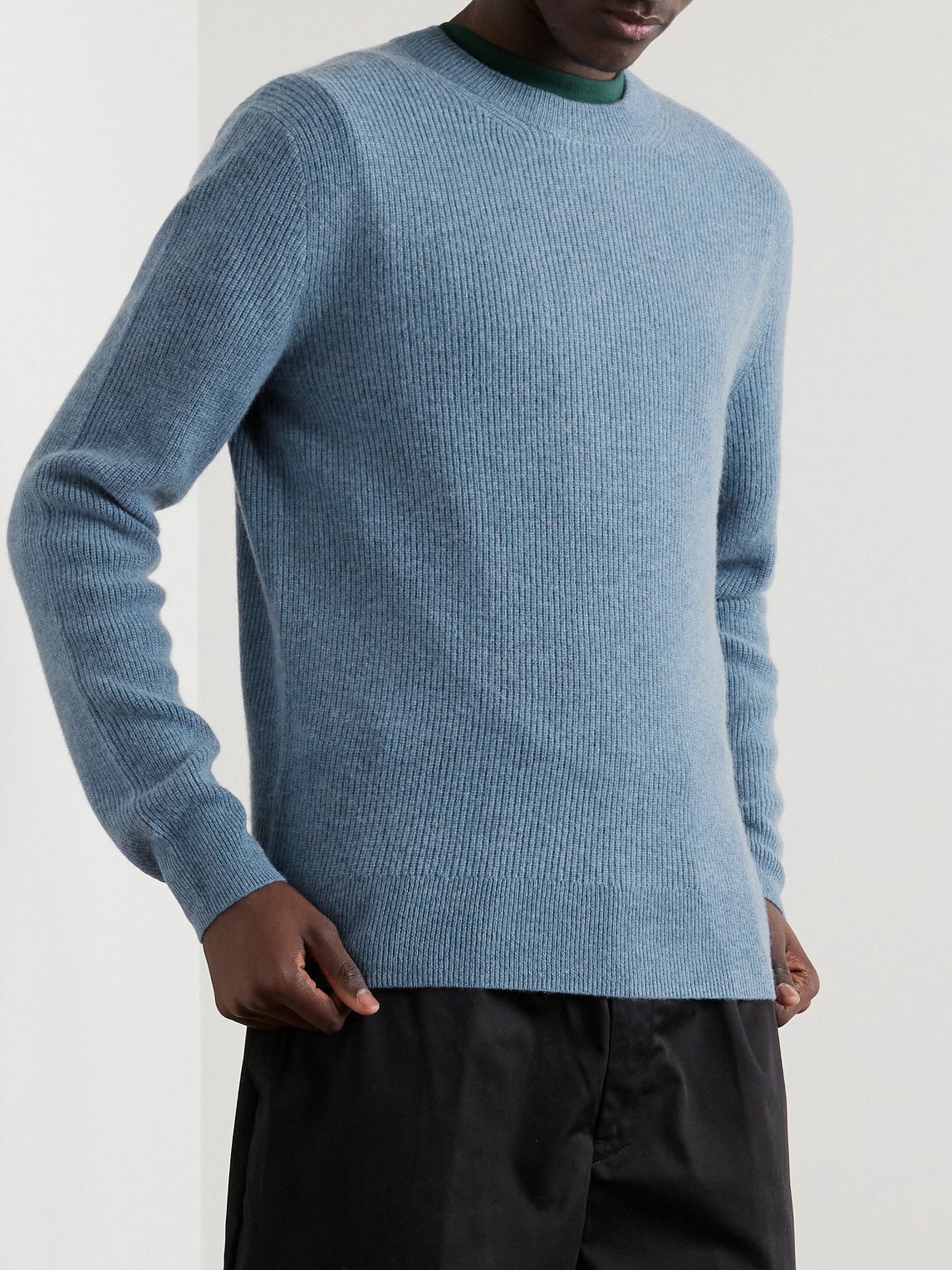 Alex Mill - Jordan Cashmere Sweater - Blue Alex Mill