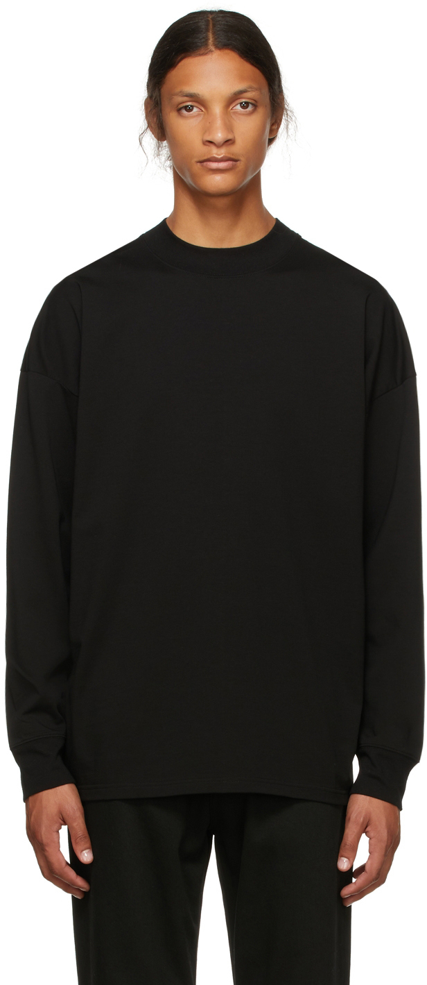 The Row Black Drago Long Sleeve T-Shirt The Row