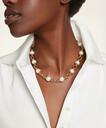 Brooks Brothers Women's Chain Pearl Necklace | Gold