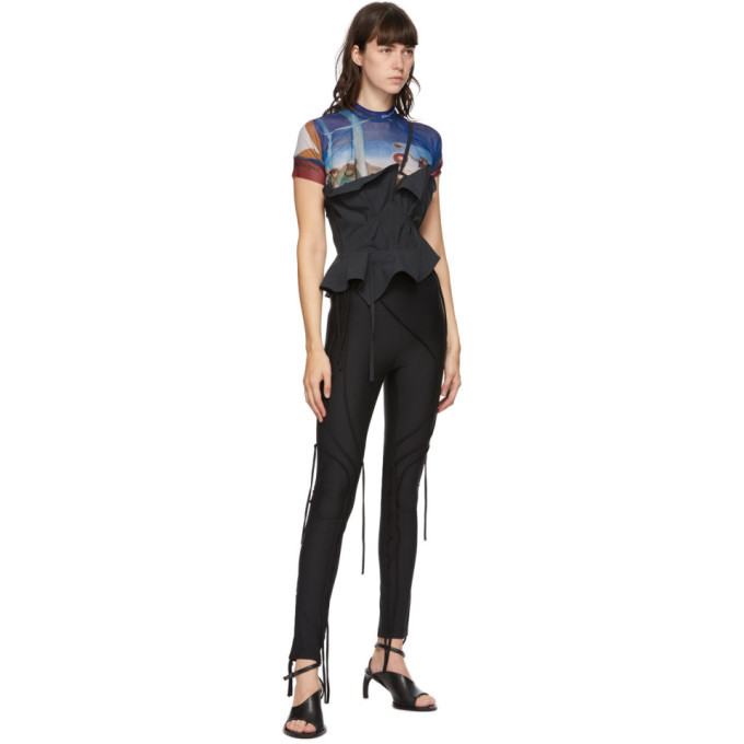 Ottolinger Black Strappy Leggings 
