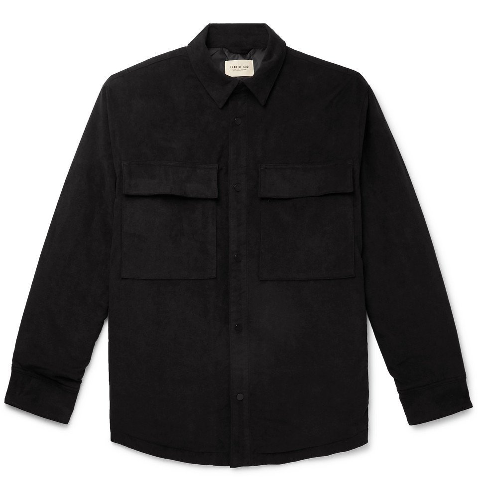 レシートの FEAR - fear of god ultra suede jacket Black Sの通販 by