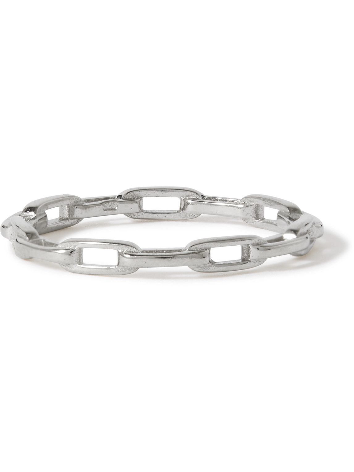 Miansai - Volt Link Sterling Silver Chain Ring - Silver Miansai