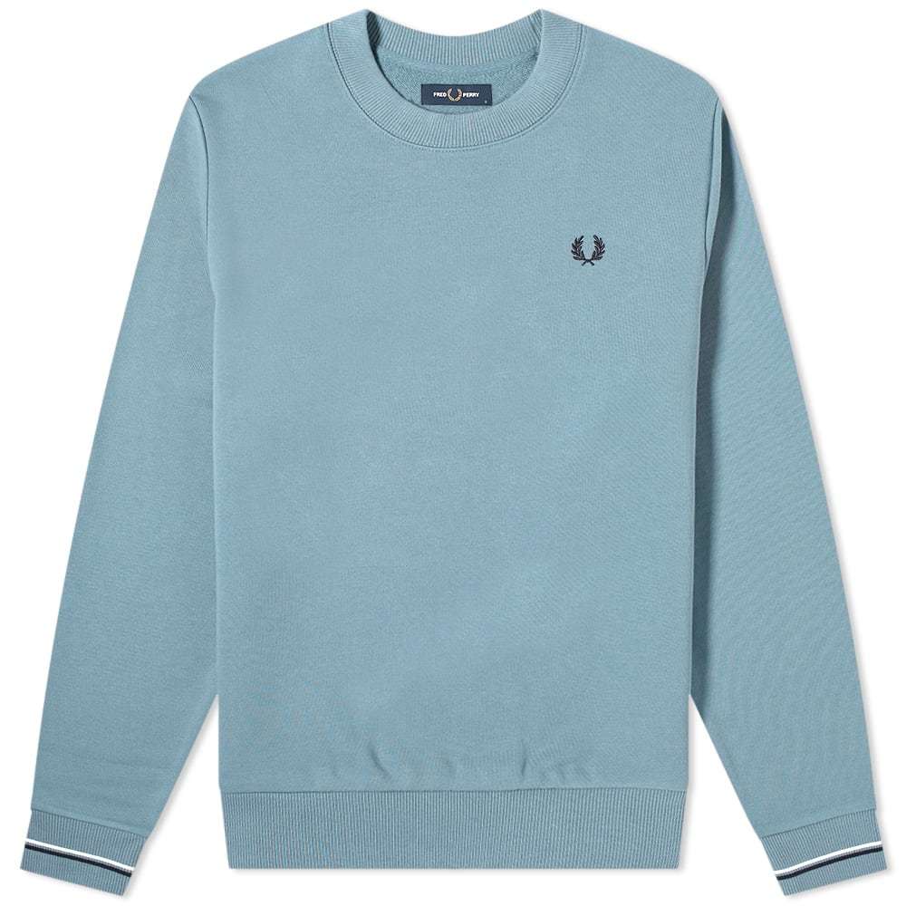 Fred Perry Authentic Tipped Cuff Crew Sweat Fred Perry Authentic