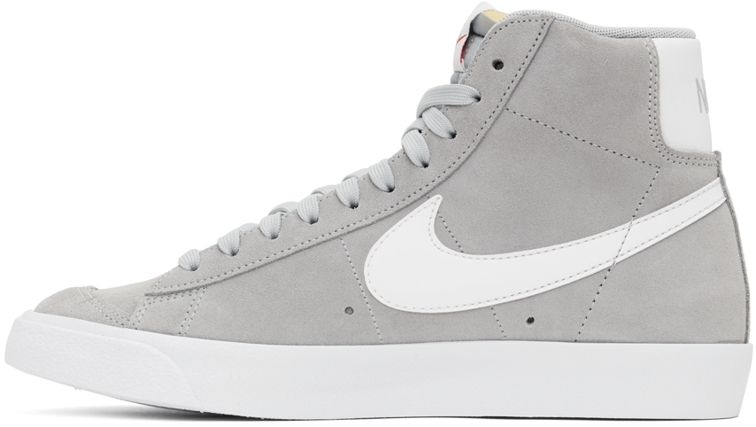 nike blazer grey suede