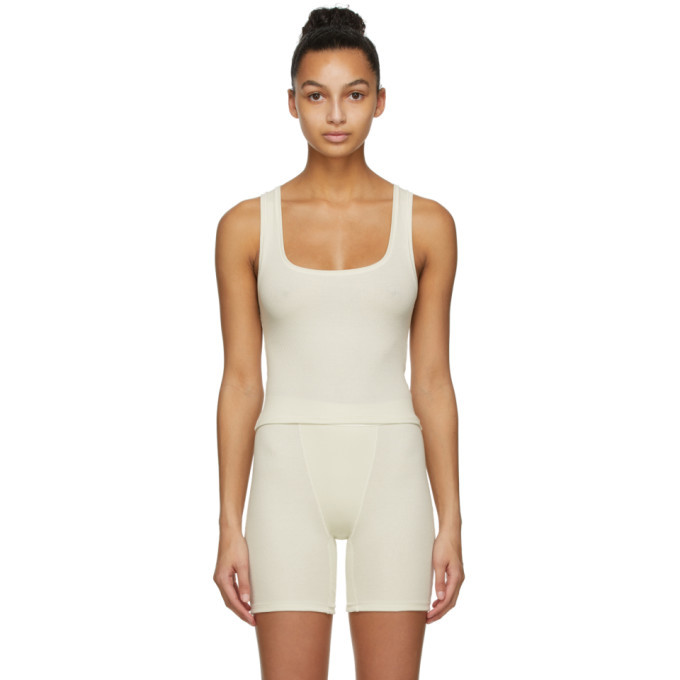 SKIMS Off-White Rib Tank Top SKIMS
