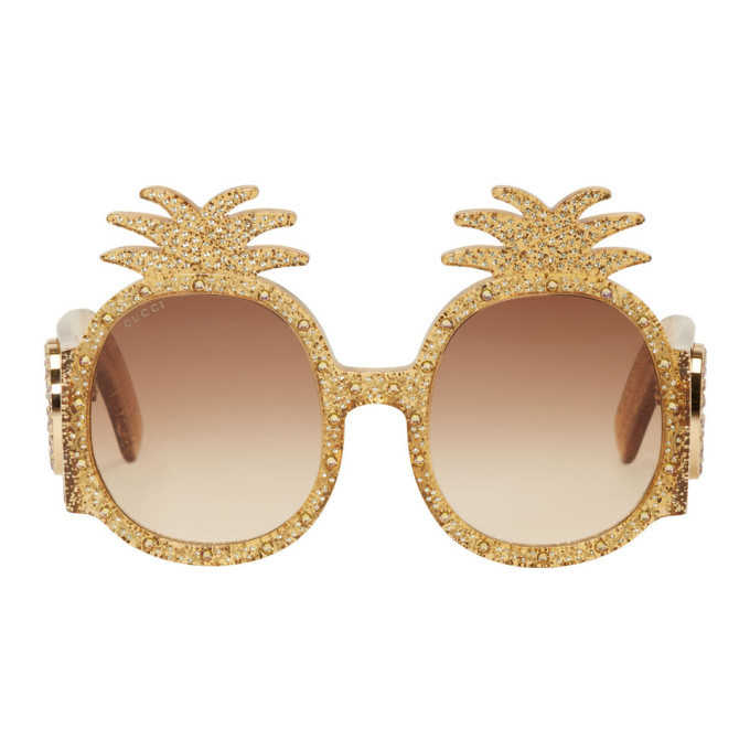 pineapple gucci sunglasses