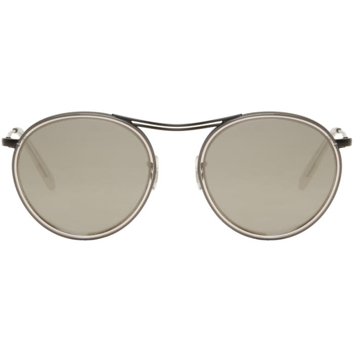 Oliver Peoples Black and Grey MP-3 30th Sunglasses Oliver Peoples