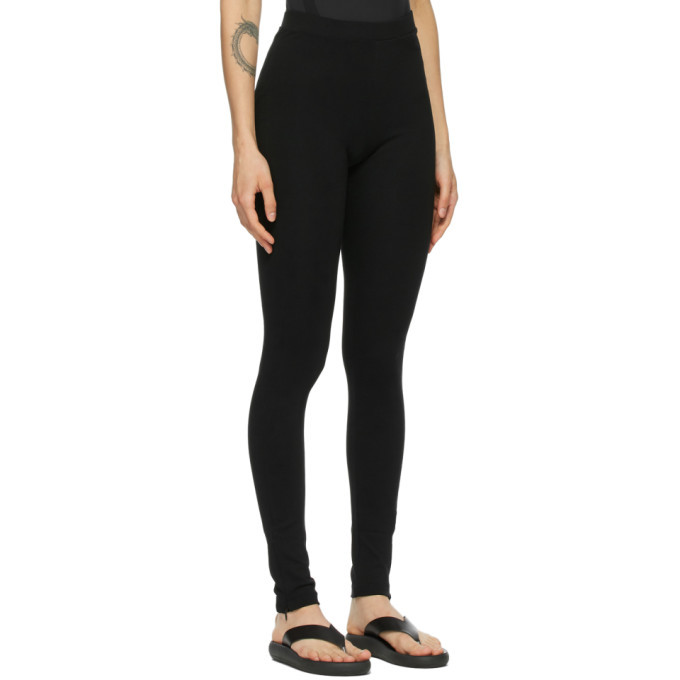 Toteme Black Cork Leggings Toteme