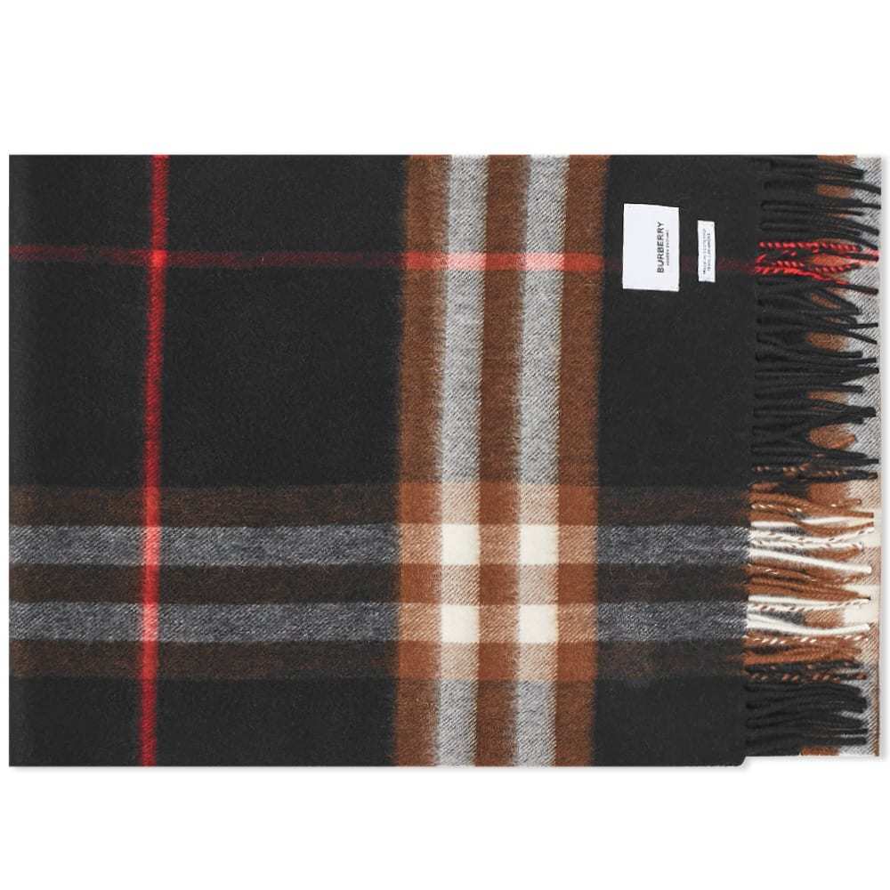 Photo: Burberry Giant Check Cashmere Scarf