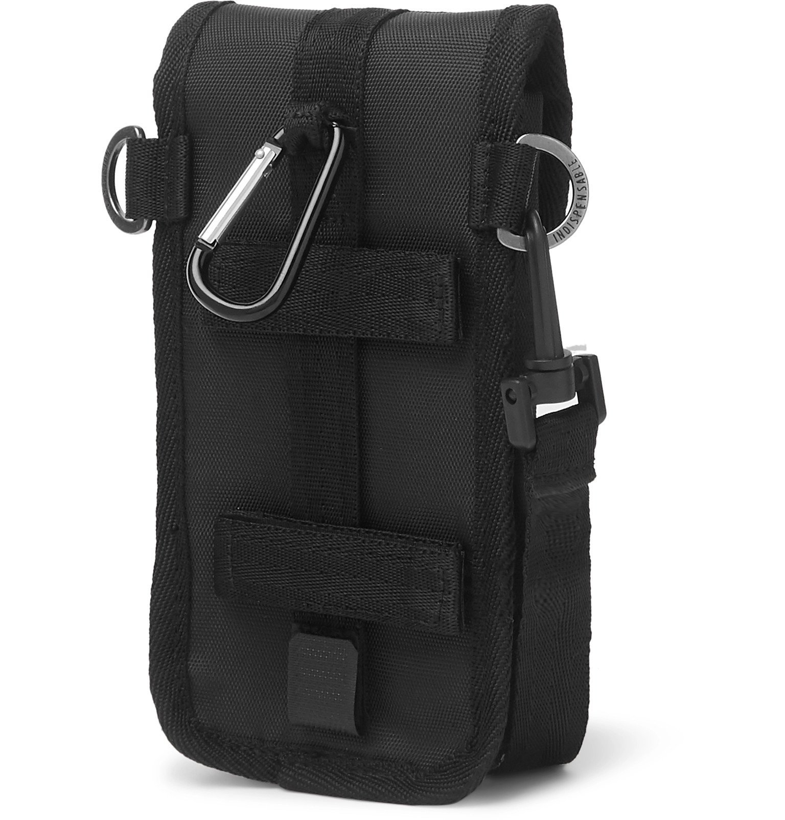 Indispensable Tempo Canvas Messenger Bag Black Indispensable