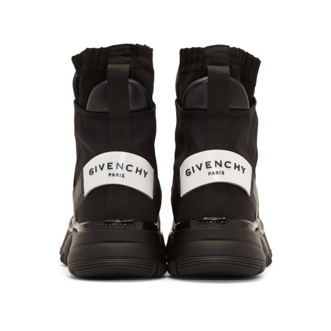 Givenchy Black Jaw High Sneakers Givenchy