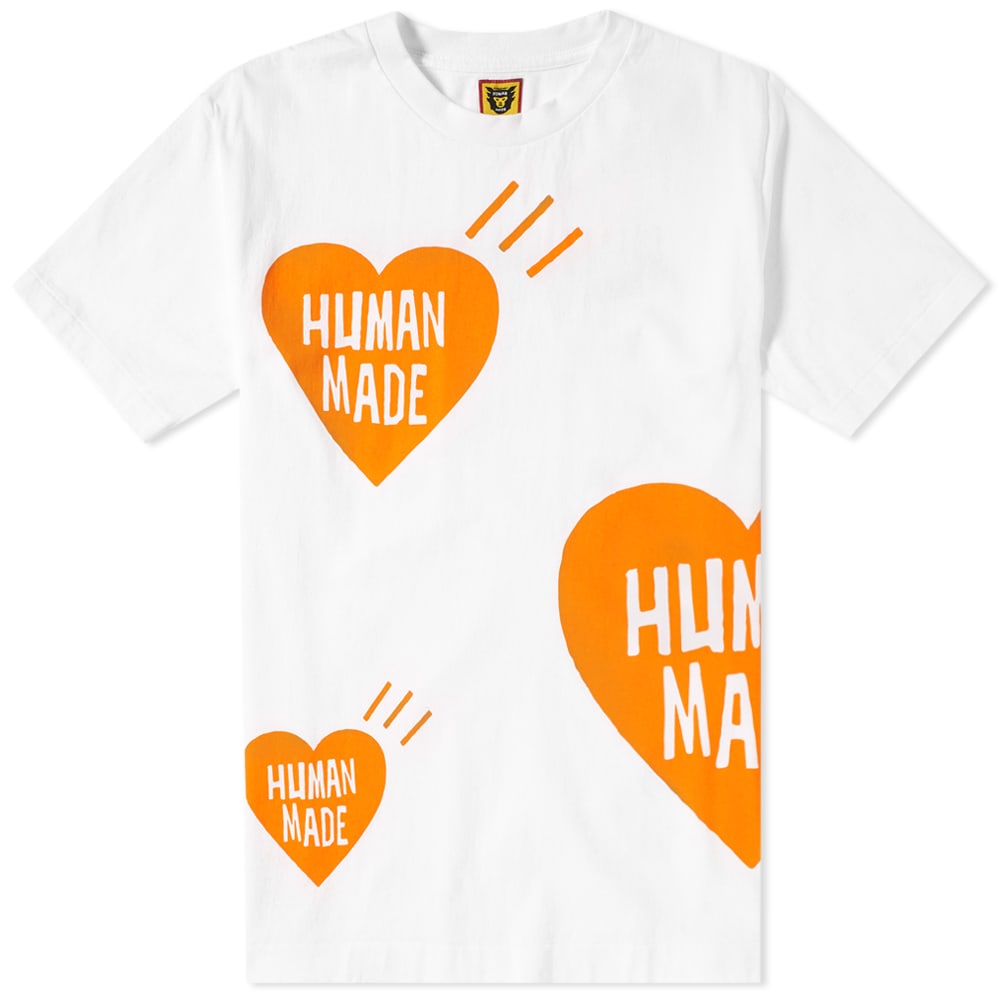 Human Made Big Heart Print Tee Human Made