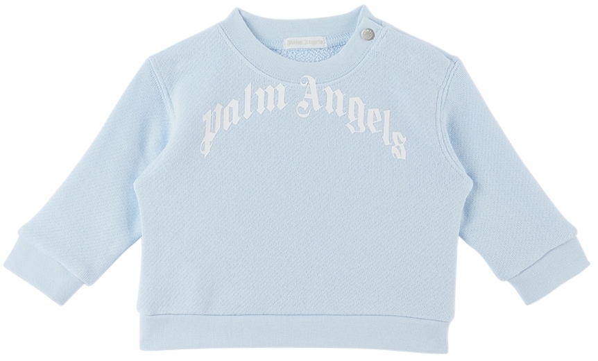 Palm Angels Baby Girls Sweater In Yellow main image 1