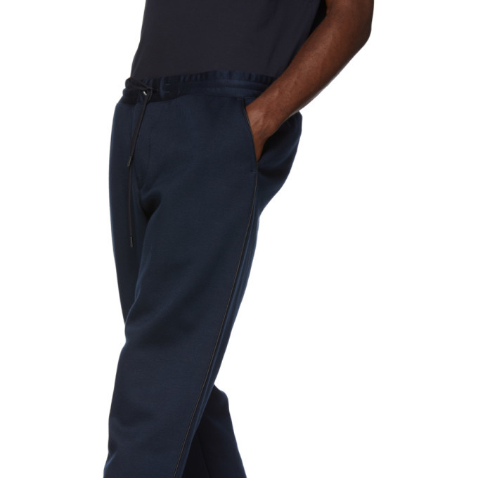 navy sports trousers