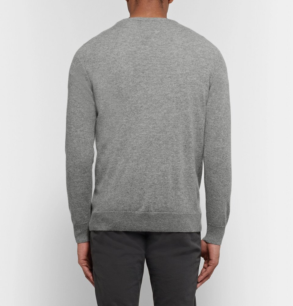 NN07 Charles SlimFit Cashmere Sweater Men Gray NN07