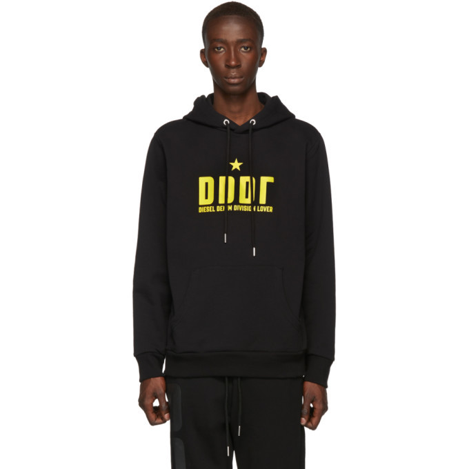 Diesel Black S-Gir-Hood-A1 Hoodie Diesel