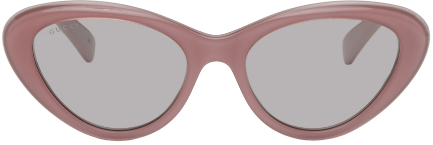 Gucci Pink Cat-Eye Sunglasses Gucci