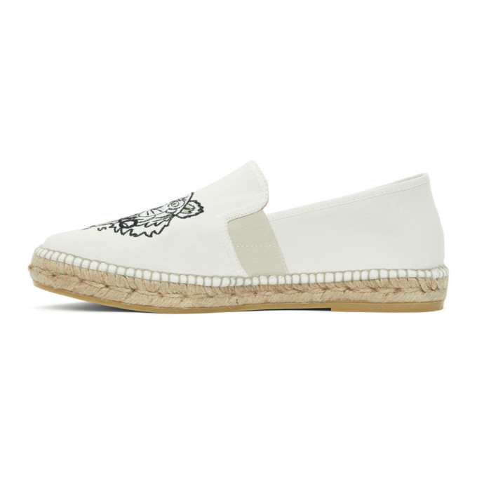 white kenzo espadrilles