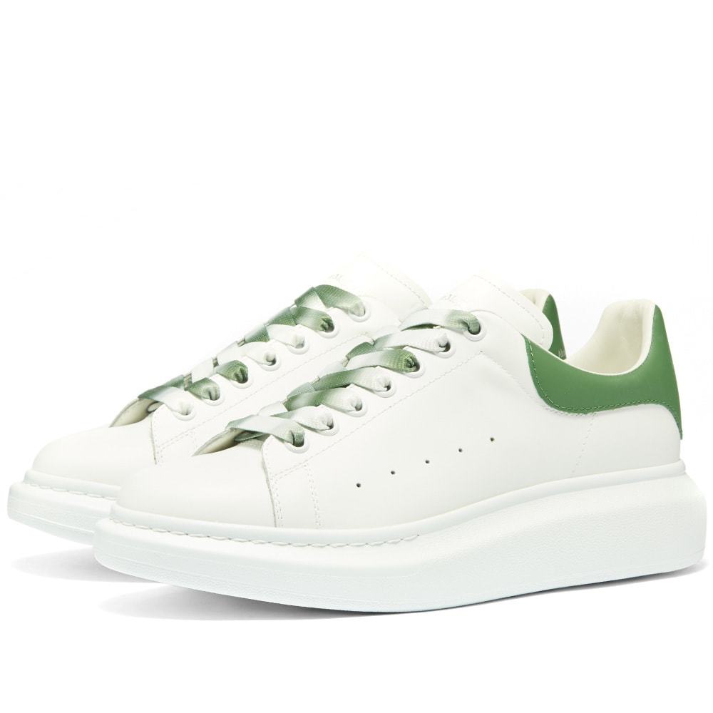 alexander mcqueen white and green