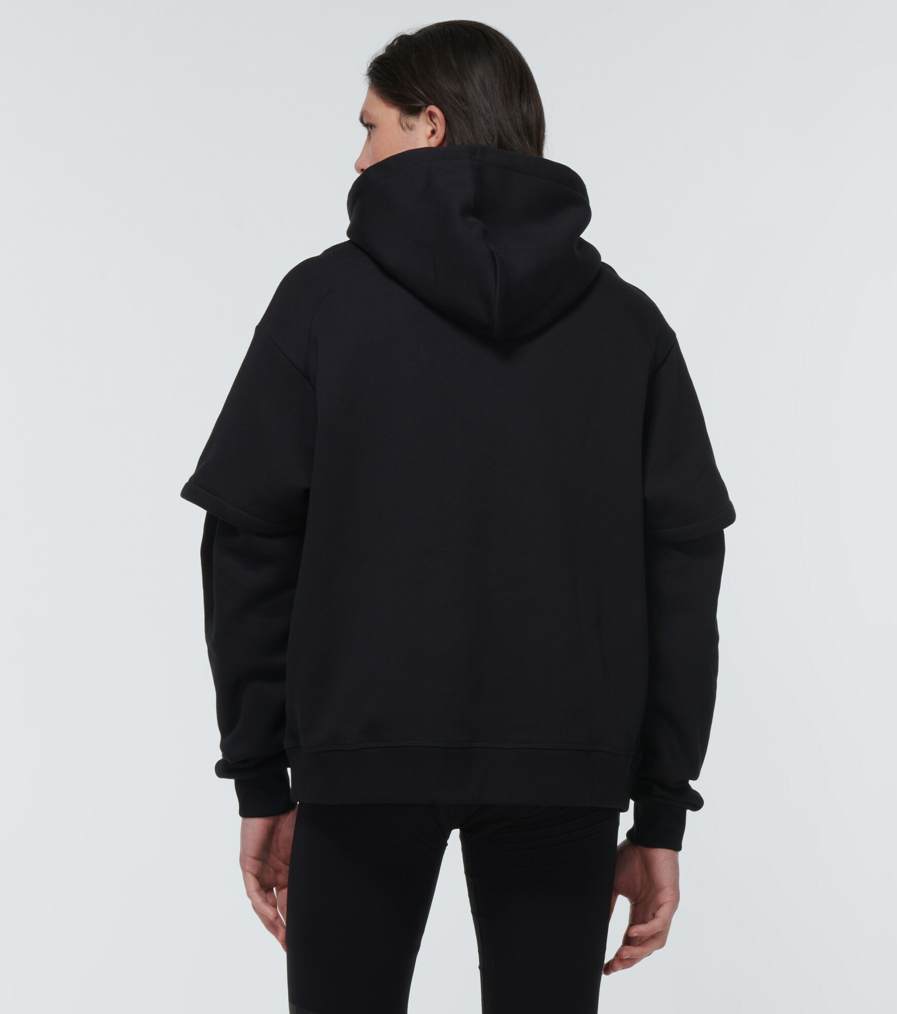 Acronym - Cotton jersey hoodie Acronym