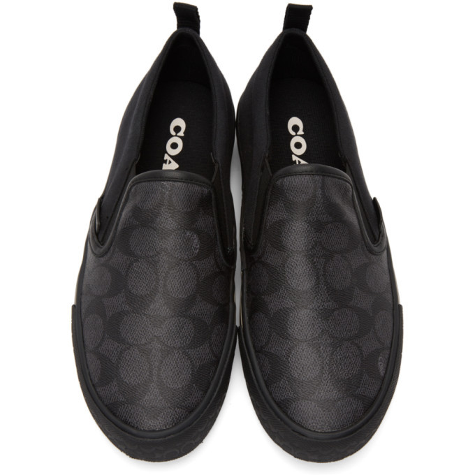 Coach 1941 Black Citysole Skate Slip-On Sneakers Coach 1941