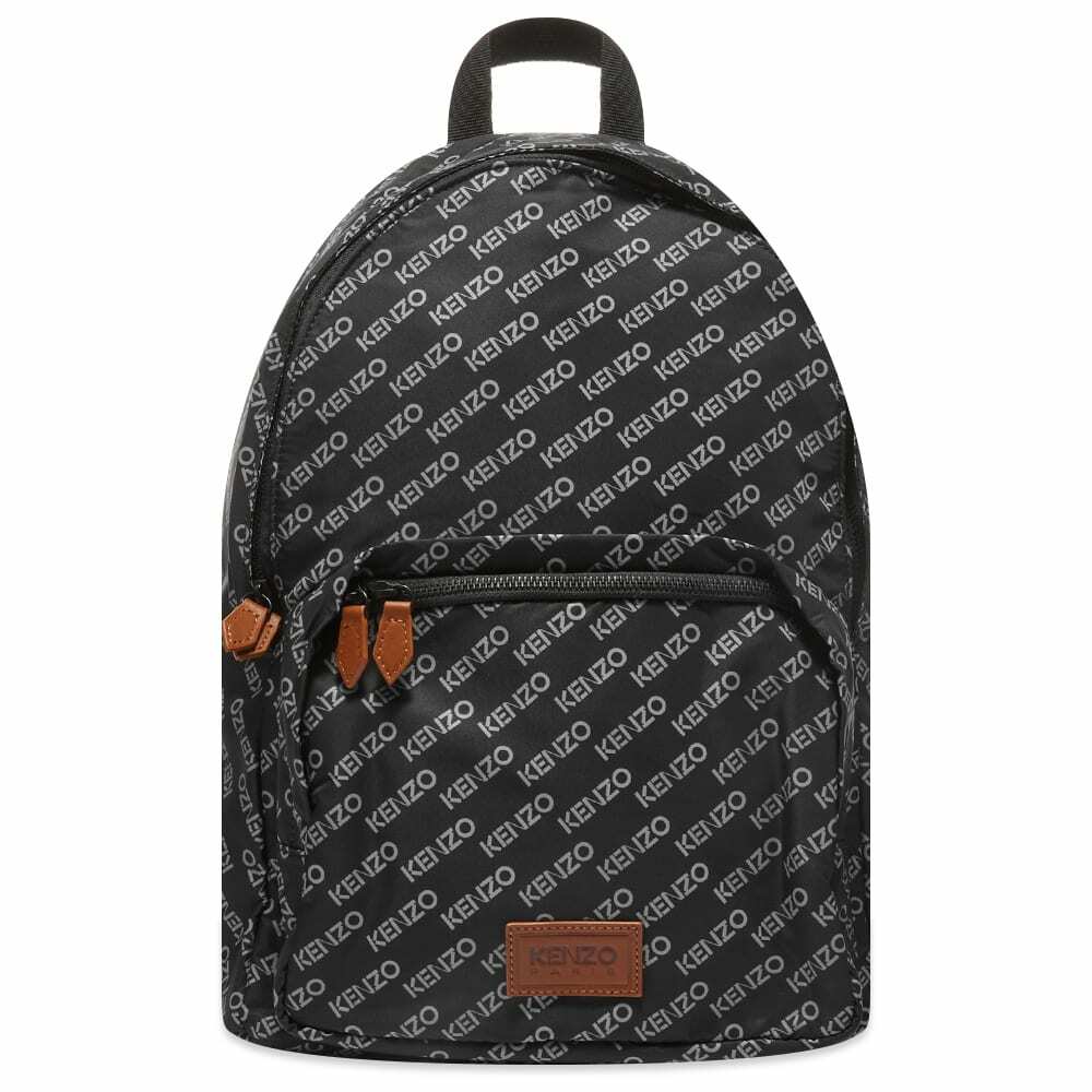 Kenzo Men's Repeat Logo Backpack in Black Kenzo