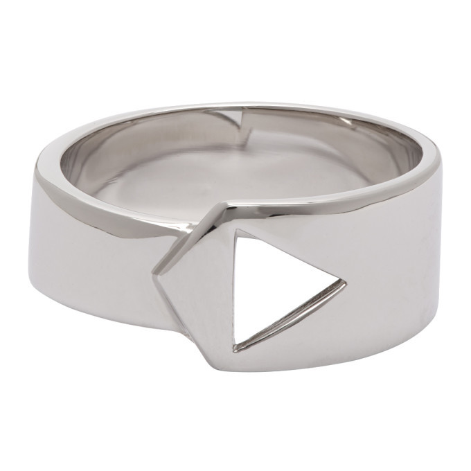 Paul Smith Silver Band Ring Paul Smith