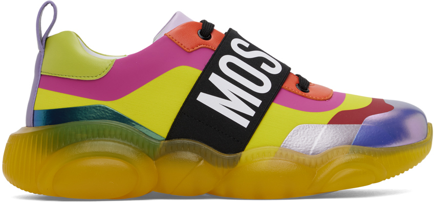 teddy sneakers moschino