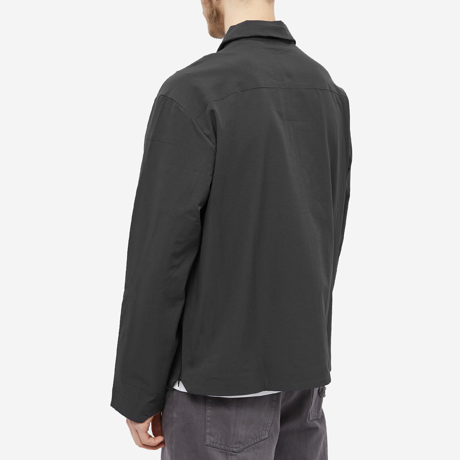 A-COLD-WALL* Men's Technical Overshirt in Black A-Cold-Wall*