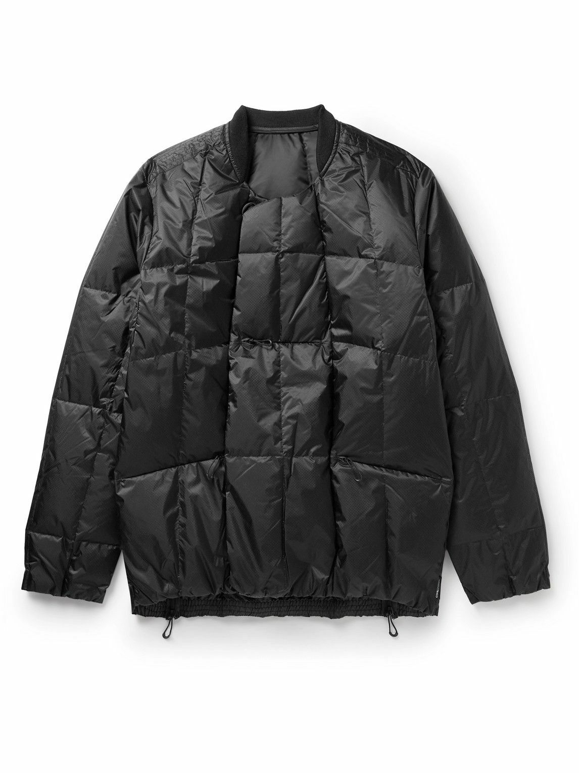 Norbit by Hiroshi Nozawa Quilted NylonRipstop Down Jacket Black