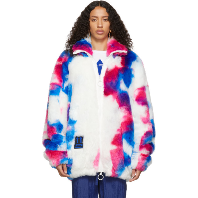 off white fluffy jacket