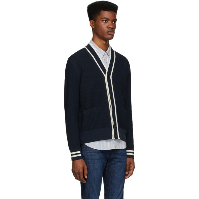 rag and bone Navy Edmond Cardigan Rag 