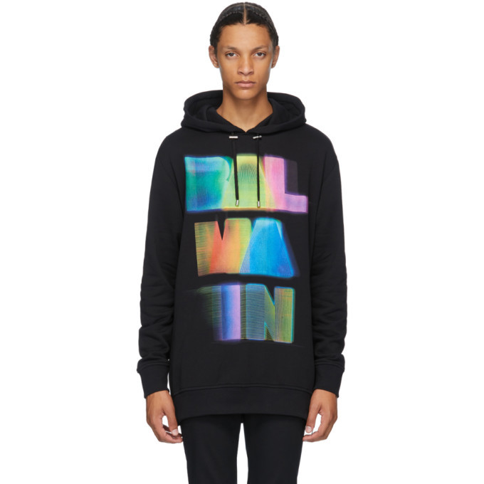 Multicolor Oversized Hoodie Balmain