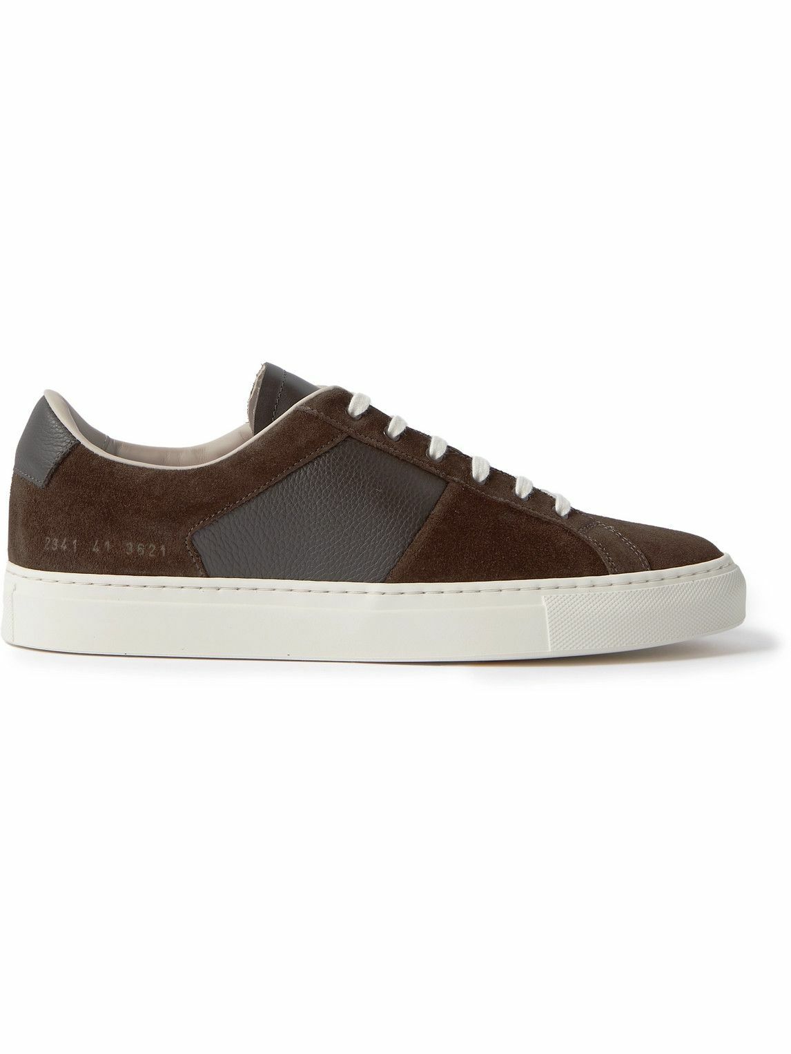 common projects brown sneakers