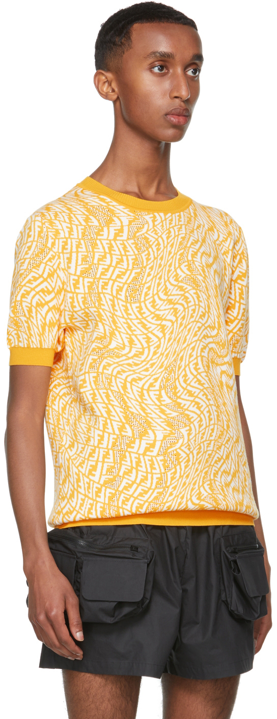 fendi shirt yellow