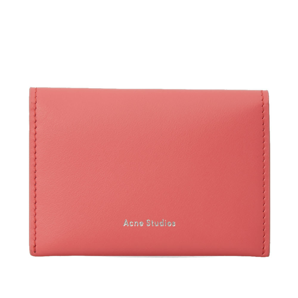 acne studios flap card holder