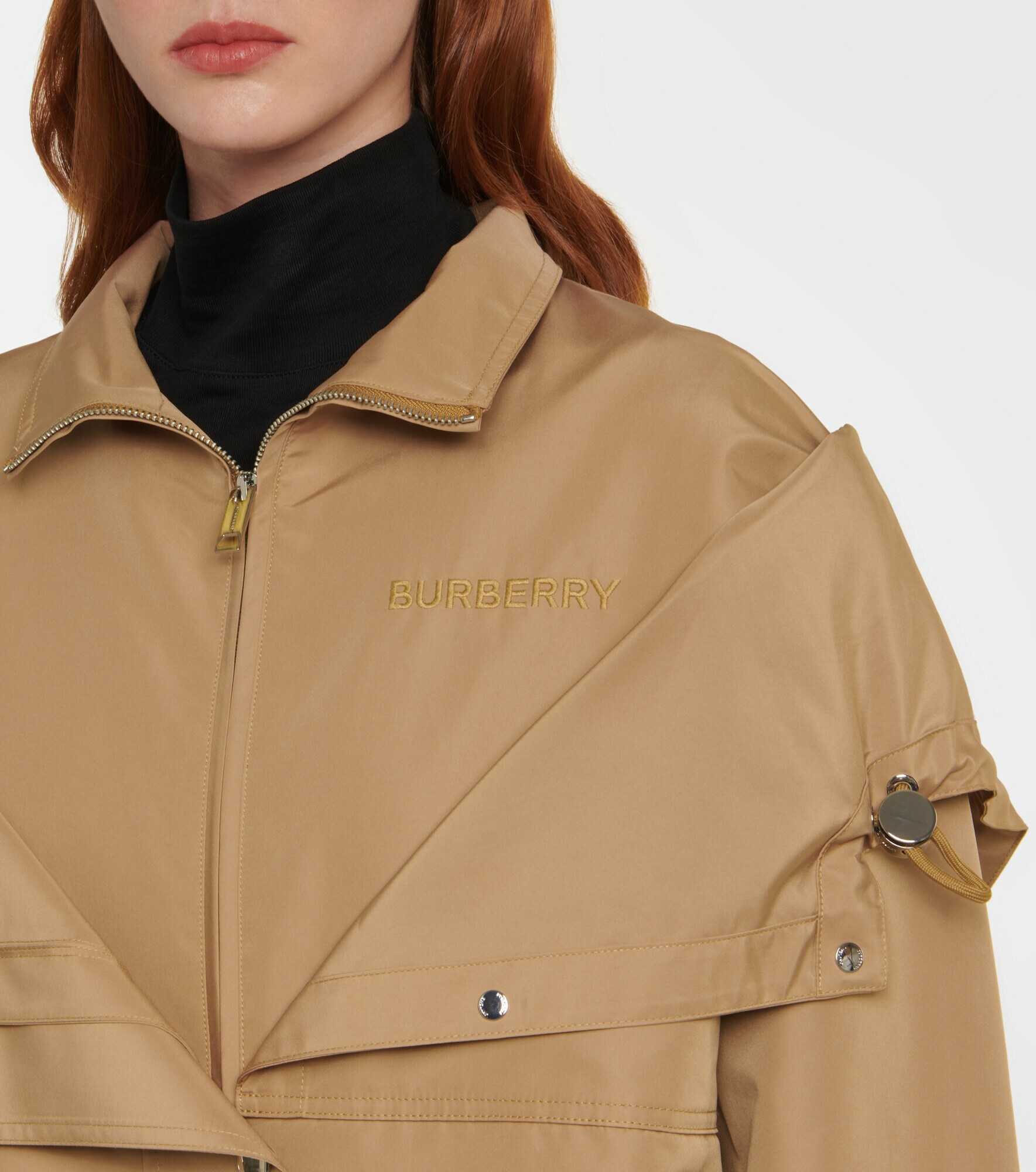 Burberry Hooded technical raincoat Burberry