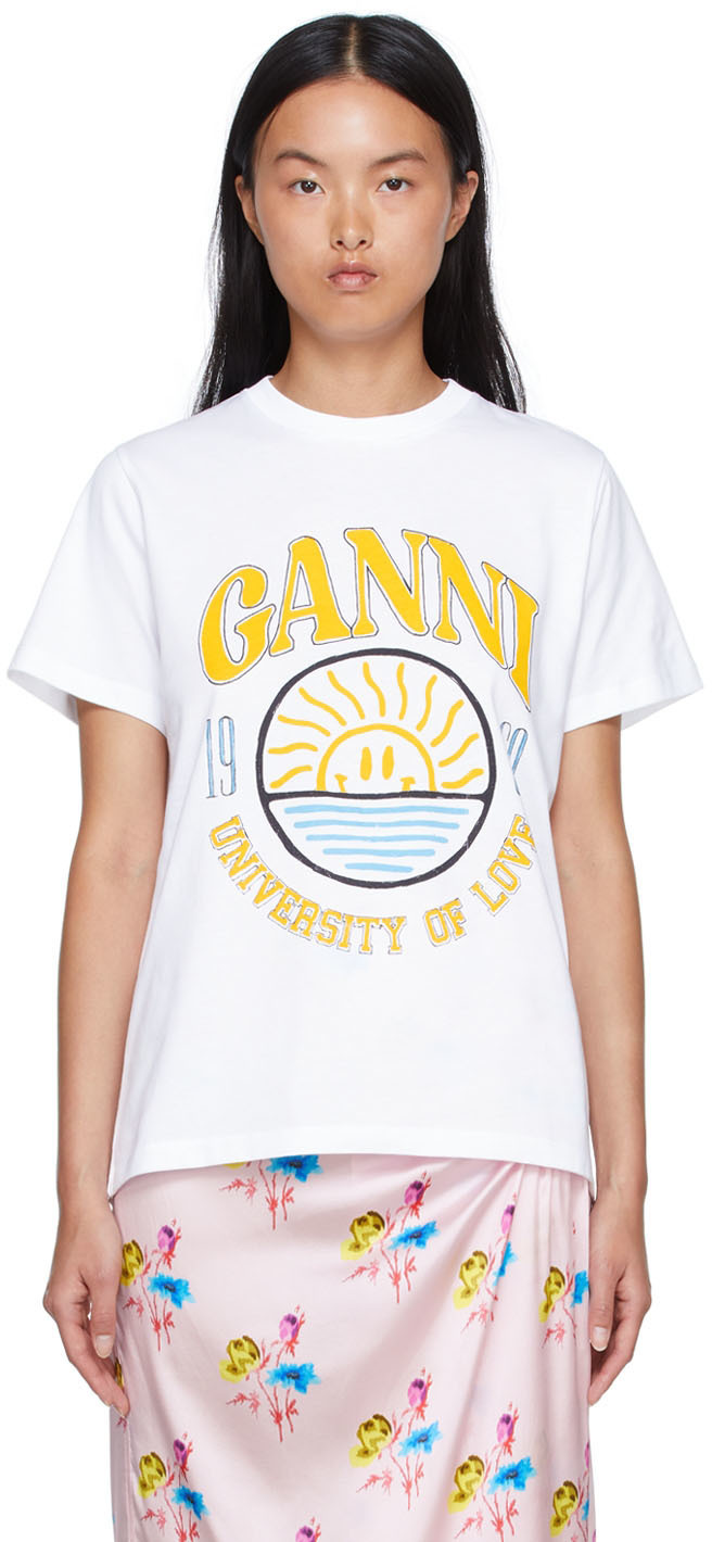 Ganni Women's Shirt Fairy White
