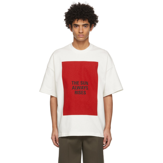 Jil Sander Off-White The Sun Always Rises T-Shirt Jil Sander