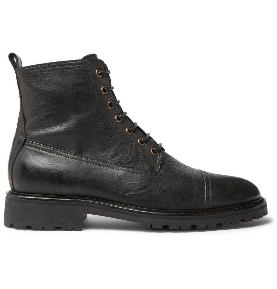 Belstaff - Alperton 2.0 Leather Boots - Black Belstaff