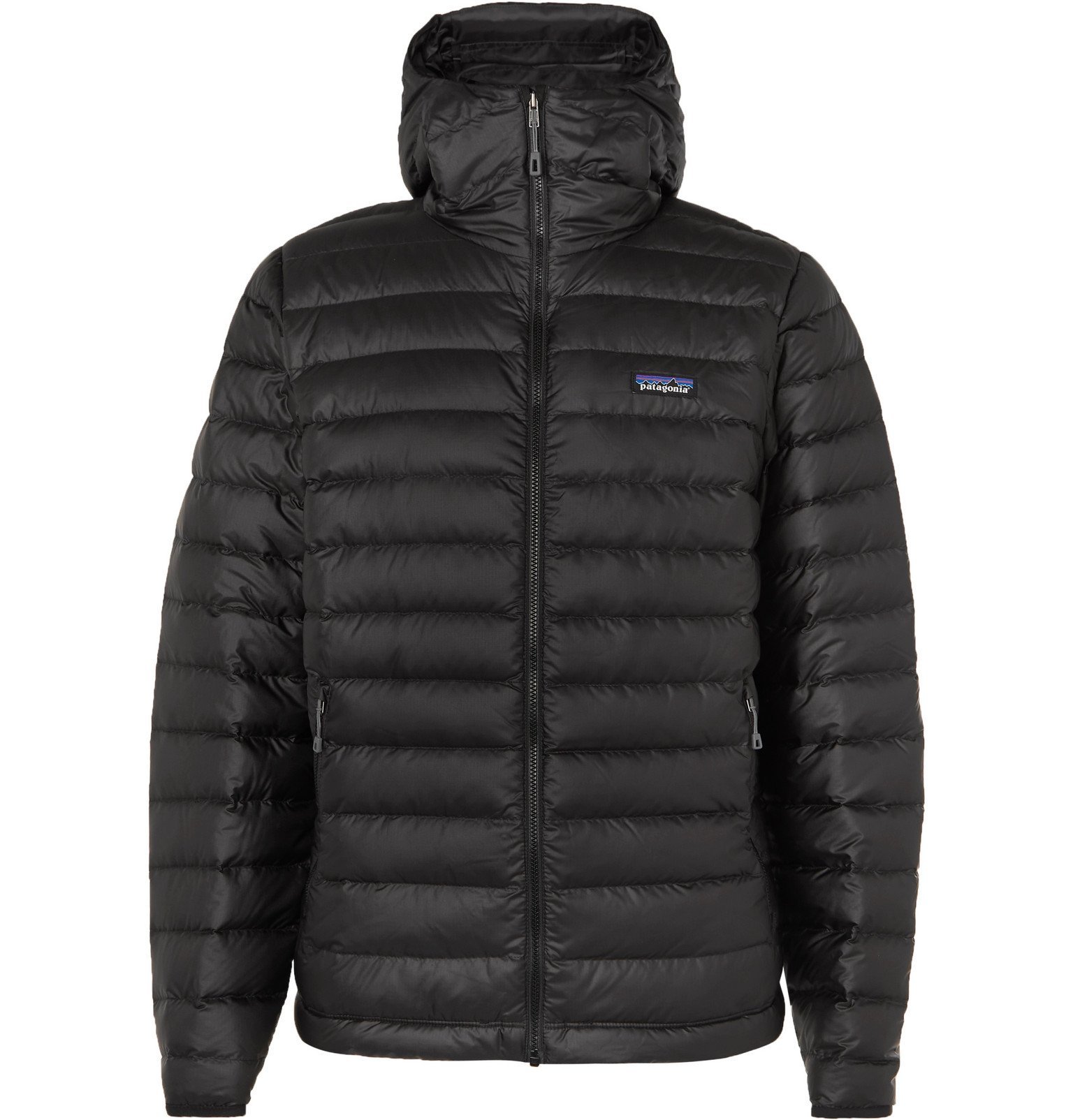 Patagonia - Quilted Ripstop Hooded Down Jacket - Black Patagonia