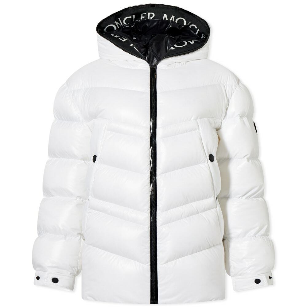 Moncler Women's Clair Padded Jacket in White Moncler