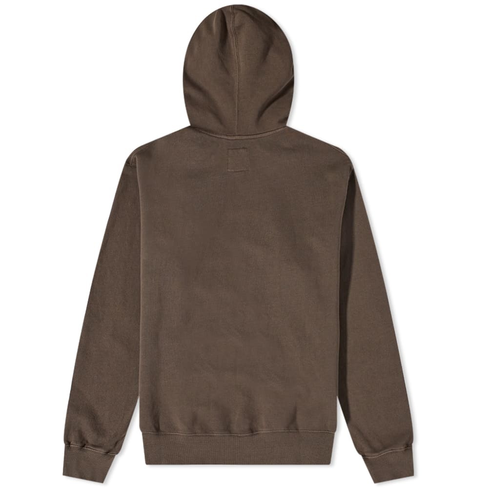 Gramicci Men's One Point Hoody in Brown Pigment Gramicci